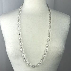 Vintage Crystal Beaded Necklace